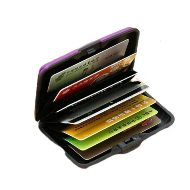【Ainmax 艾買氏】合金防磁包 信用卡 會員卡 防盜刷 防側錄 卡盒(最高可裝12張卡)