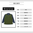 【LEVIS 官方旗艦】男款 Oversize寬鬆版拼接牛仔襯衫外套 上衣 熱賣單品 A5724-0001