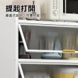 【興雲網購】五層80cm防塵儲物櫃(廚房收納 貨物架 書架 置物架)