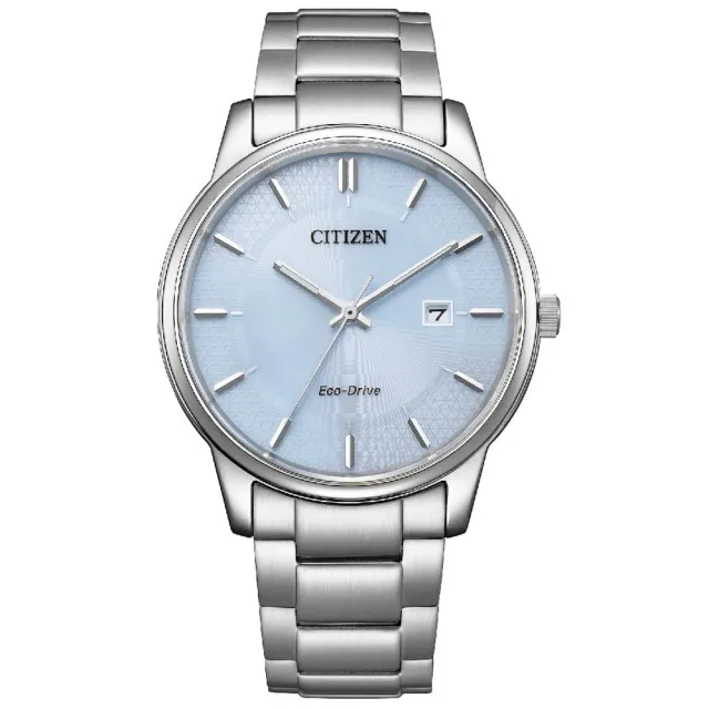 【CITIZEN 星辰】PAIR 藍色夢幻時尚光動能男錶-藍x銀/40mm 母親節限定(BM6978-77L)