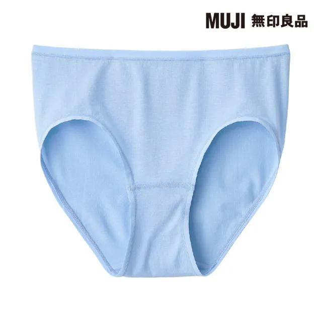 【MUJI 無印良品】女柔滑中腰內褲(共8色)