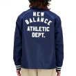 【NEW BALANCE】男款 藍色 休閒 日常 穿搭 冬季 教練外套 外套 MJ41553NNY