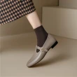 【WYPEX】現貨+預購 極軟法式真皮瑪莉珍鞋女鞋 平底休閒鞋(2色)