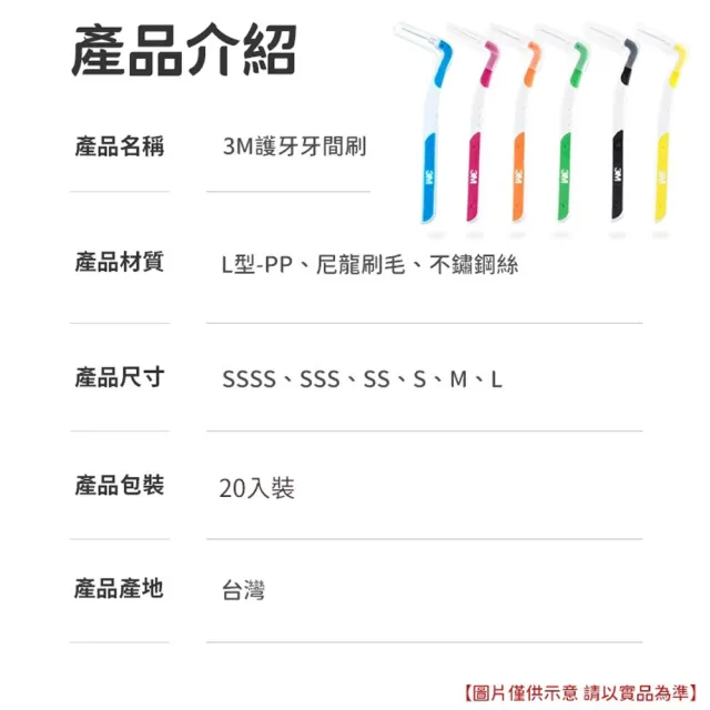【愛Phone】3M護牙牙間刷 L型20入(護牙牙間刷/齒縫刷 L型系列/單支包/牙間刷)