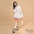 【ELLE ACTIVE】女款 運動休閒百褶短裙/褲裙-白色(EA24M2W2103#90)