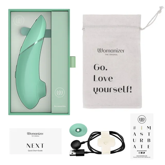 【Womanizer】Next 3D吸吮愉悅器(鼠尾草)