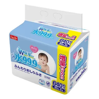 【LEC】純水99.9%濕紙巾80抽x8包入(日本評選雙冠軍濕紙巾)