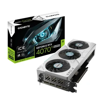 【GIGABYTE 技嘉】GeForce RTX4070Ti SUPER EAGLE OC ICE 16G 顯示卡