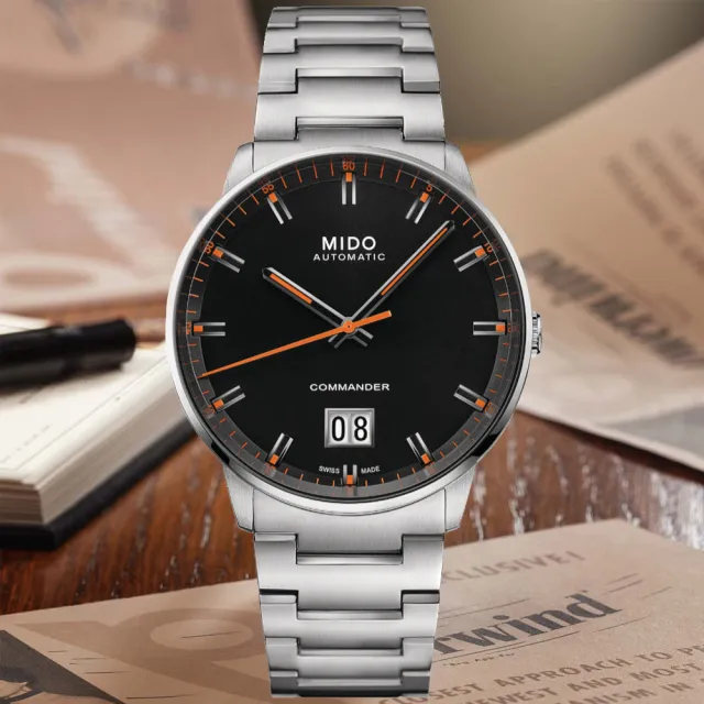 Mido commander 2 hot sale big date