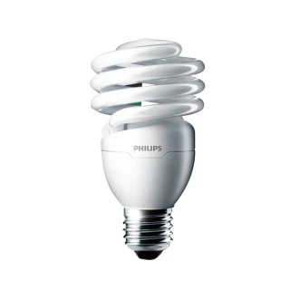 【Philips 飛利浦】6入組 T2 23W省電螺旋燈泡 螺旋燈泡(白光/黃光 E27)