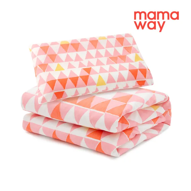 【mamaway 媽媽餵】調溫抗菌安撫涼被  睡袋組適用(三角形)