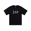 【Lee 官方旗艦】男裝 短袖T恤 / 素描風LOGO 共2色 舒適版型(LB402021184 / LB402021K11)