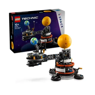【LEGO 樂高】科技系列 42179 軌道上的地球和月球(STEM科學教育 模型)
