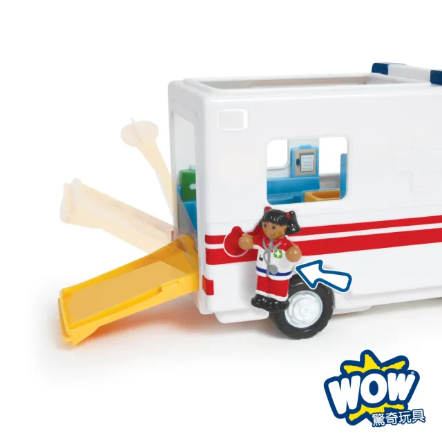 【英國驚奇玩具 WOW Toys】緊急救護車 羅賓