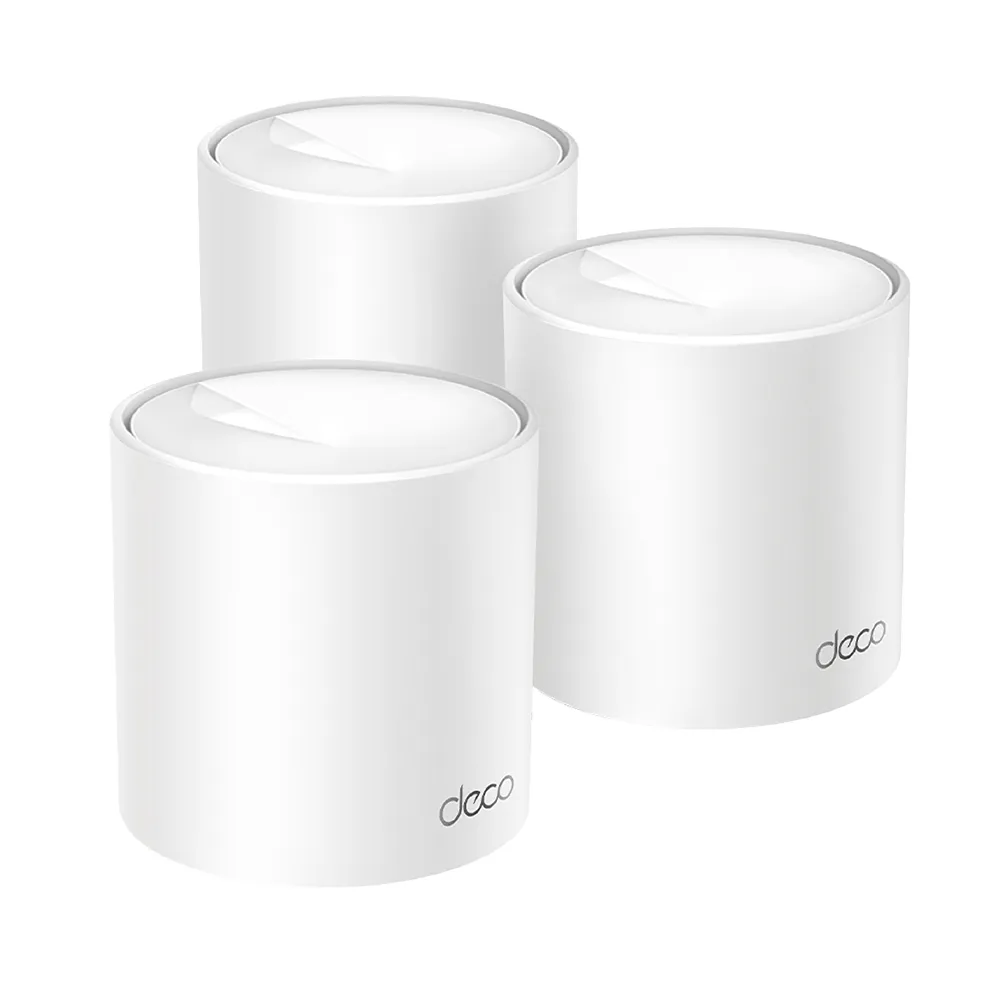 【TP-Link】三入組-Deco X50 Pro WiFi 6 AX3000 2.5Gbps雙頻真Mesh 無線網路網狀路由器(Wi-Fi 6分享器)