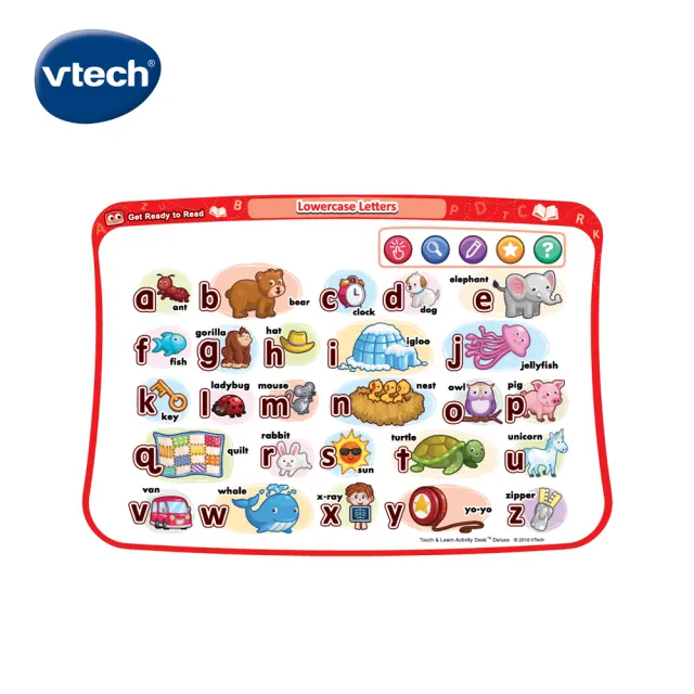 【Vtech】互動學習點讀桌圖鑑套卡組(閱讀世界啟發3-5歲)