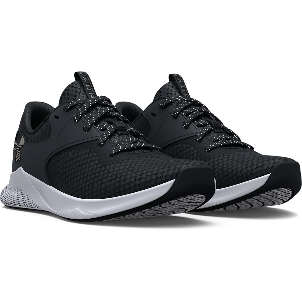 【UNDER ARMOUR】UA 女 Charged Aurora 2 訓練鞋 運動鞋_3025060-001(黑色)