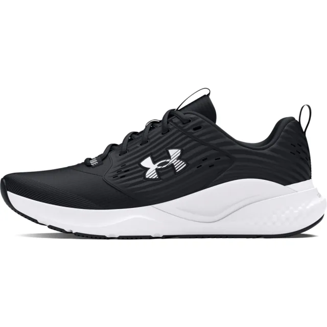 【UNDER ARMOUR】UA 男 Charged Commit TR 4 訓練鞋 運動鞋_3026017-004(黑色)