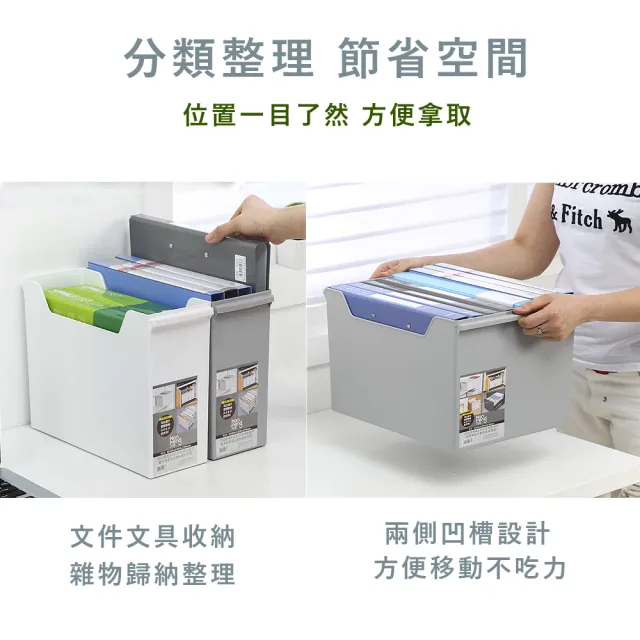 【Future goal居家生活館】純色辦公司文件收納盒塑料大號手提(A4A5紙材料儲物文件夾)