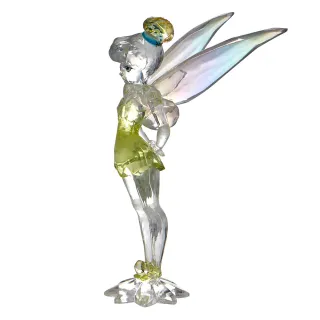 【Enesco】精品家飾 Disney 迪士尼 彼得潘 奇妙仙子透明塑像居家擺飾