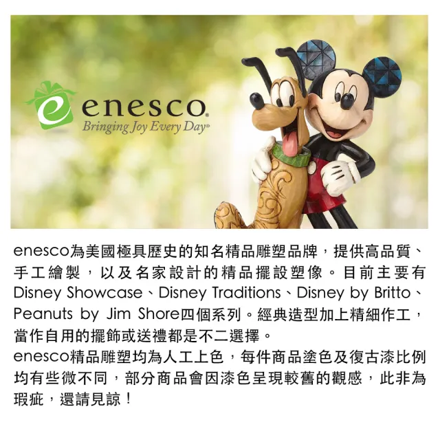 【Enesco】精品家飾 Disney 迪士尼 小熊維尼 小豬待在澆水壺上塑像居家擺飾