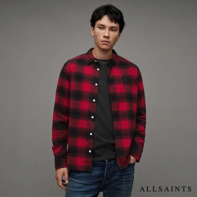 【ALLSAINTS】夏威夷印花格紋長短袖襯衫(多款任選)