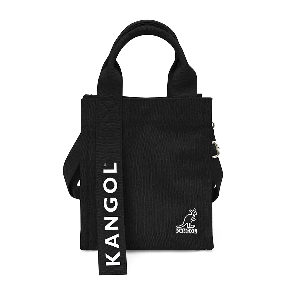 【KANGOL】側背包 肩背包 手提包 潮流女用包款(黑色/紅色/米白)