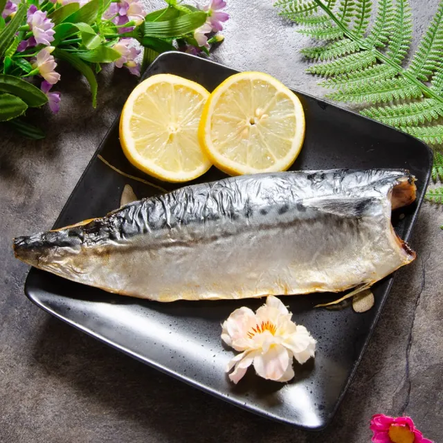 【鮮綠生活】嚴選挪威極厚薄鹽鯖魚片(無紙板淨重165g±10%/包 共14包)
