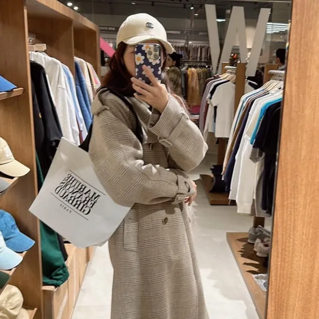 【MARITHE】韓國MFG時尚防水購物袋(防水 輕盈 百搭 購物袋 洗衣袋 運動袋)