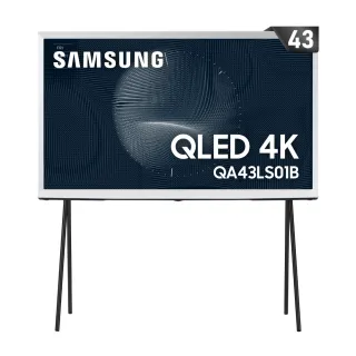 【SAMSUNG 三星】43型4K HDR The Serif QLED風格電視(QA43LS01BAWXZW)