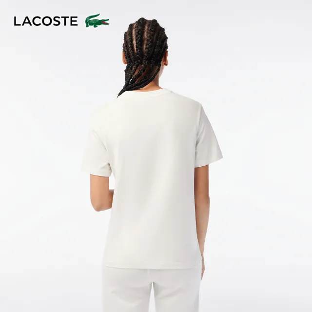 【LACOSTE】女裝-Lacoste x Netflix 性愛自修室鱷魚T恤(白色)