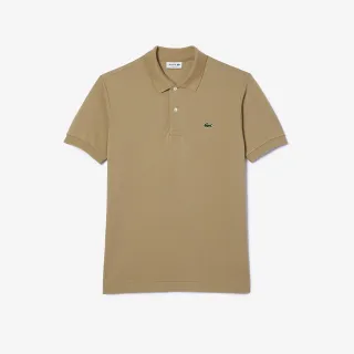 【LACOSTE】男裝-經典L1212短袖Polo衫(卡其色)