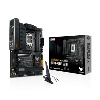 【ASUS 華碩】TUF GAMING B760-PLUS WIFI 主機板+華碩 PROART-RTX4060-O8G 顯示卡(組合3-3)