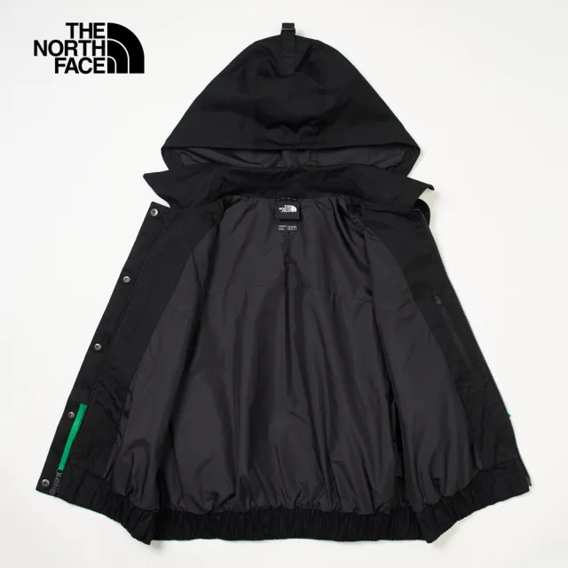 【The North Face】北面UE女款黑色防潑水防風外套｜885DJK3