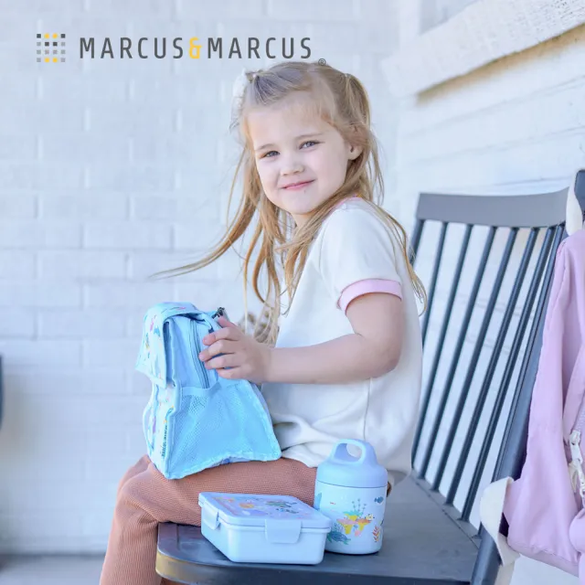 【MARCUS&MARCUS】輕巧餐盒保溫袋2入組(餐盒+餐袋)