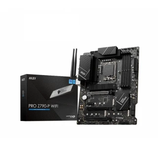 【MSI 微星】PRO Z790-S WIFI 主機板+威剛 D5 16G*2/5600 Lancer 白 記憶體(組合9-2)