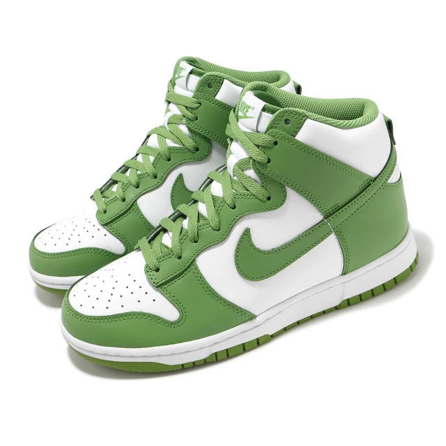 NIKE 耐吉 休閒鞋 Dunk High Retro Chlorophyll 男鞋 綠 白 葉綠素 高筒(DV0829-101)