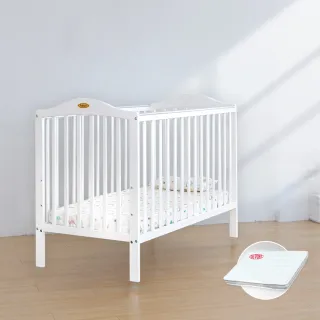 【i-smart】卡莉絲嬰兒床+杜邦床墊(小床兩件組)