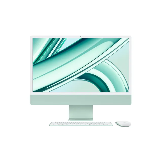 【Apple】iMac 4.5K 24吋 M3 晶片 8核心CPU 10核心GPU 8G記憶體 256GB SSD