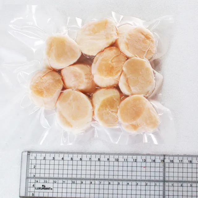 【優鮮配】北海道原裝刺身專用4S生鮮干貝30顆(19g/顆)