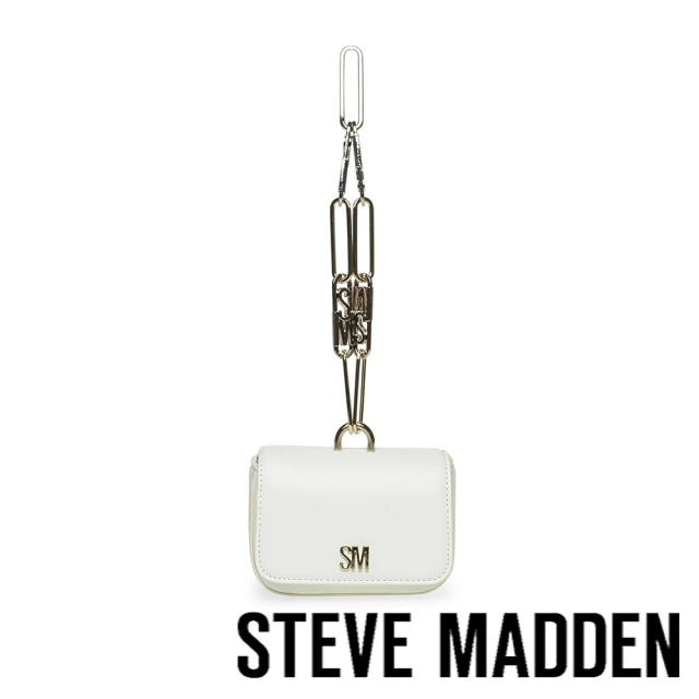 STEVE MADDEN BPULSE 造型鍊條信封包(白色)