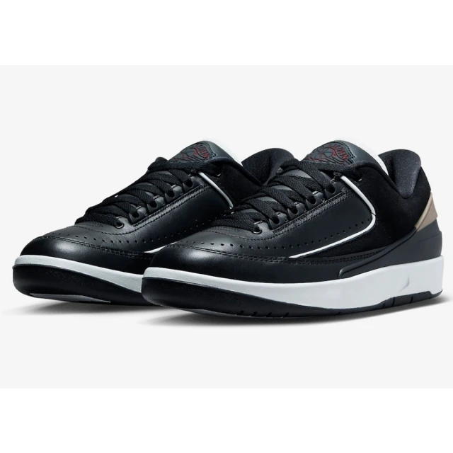 NIKE 耐吉 籃球鞋 運動鞋 WMNS AIR JORDAN 2 RETRO LOW 女鞋 黑(DX4401001)