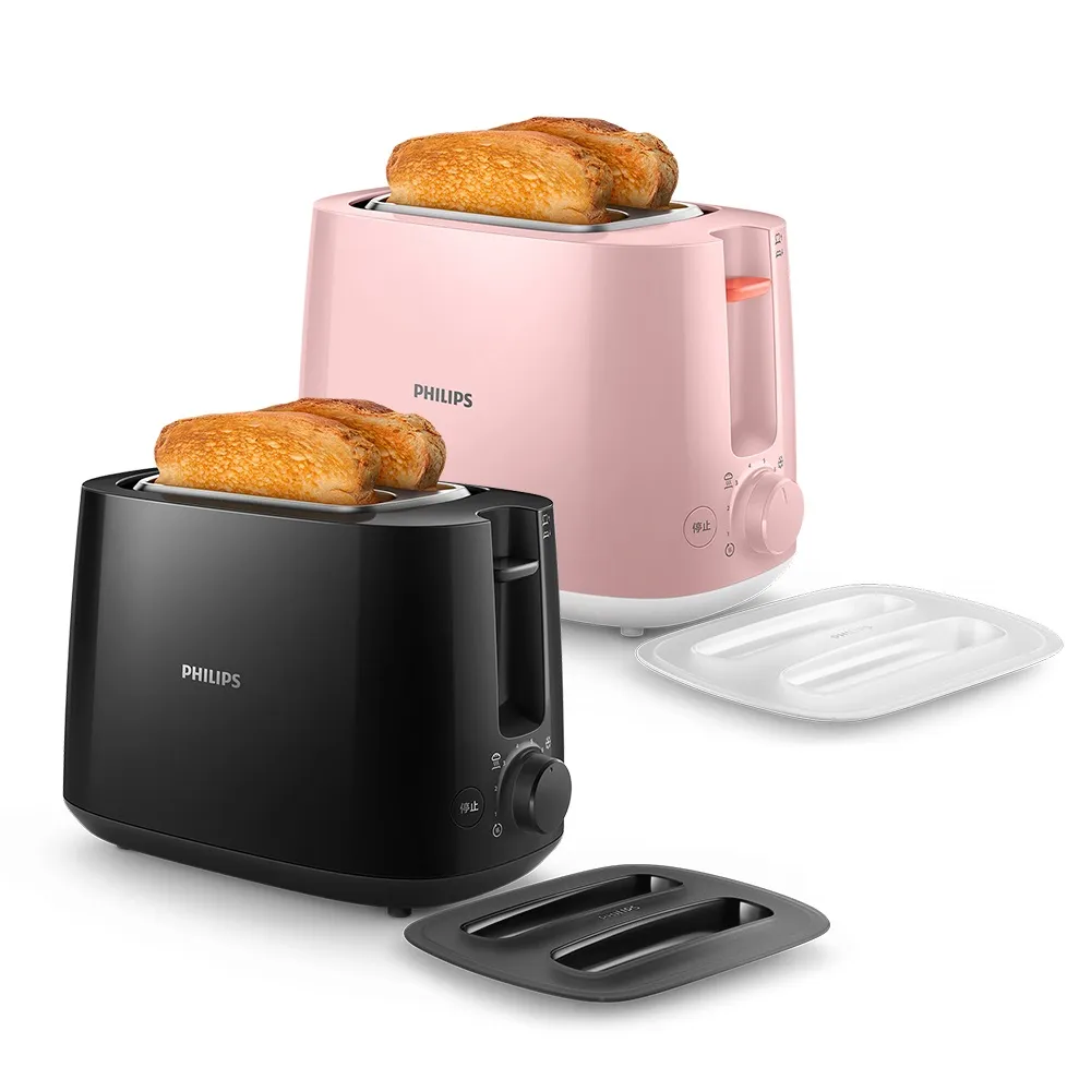【Philips 飛利浦】電子式智慧型烤麵包機(HD2582/HD2584)