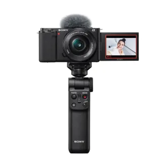 【SONY 公司貨保固18+6】可換鏡頭式數位相機 ALPHA ZV-E10L 16-50mm 樂拍一天手持握把組合