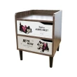【收納王妃】Disney 迪士尼 貓狗系列 床邊櫃 收納櫃 雙層櫃 床邊桌 櫃子(40*40*53 需自行組裝)