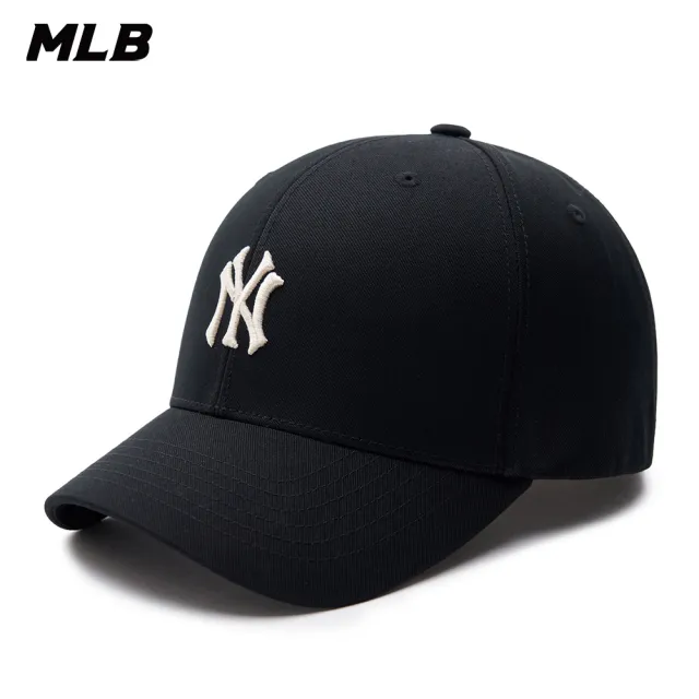 【MLB】可調式硬頂棒球帽 紐約洋基隊(3ACP9203N-50BKS)