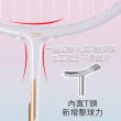 【ZenFlex】德爾惠減震鋁合金羽球拍 2入組 超輕量羽拍 羽毛球拍 雙人羽拍(贈拍袋+3球)