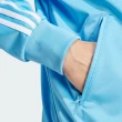 【adidas 愛迪達】FBIRD TT 男 立領 外套 運動 經典 復古 休閒 寬鬆 拉鍊口袋 水藍(IR9909)