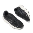 【adidas 愛迪達】休閒鞋 OZMILLEN 男鞋 女鞋 黑 白 皮革 網布 緩衝 情侶鞋 愛迪達(ID5831)