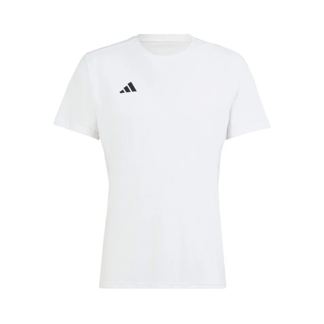 adidas 愛迪達adidas 愛迪達 Adizero E Tee 男 短袖 上衣 亞洲版 運動 慢跑 訓練 修身 吸濕排汗 白(IN1157)